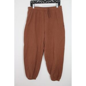 TNA M Brown Mega Fit Terry Fleece Sweatpants Drawstring Aritzia 101869